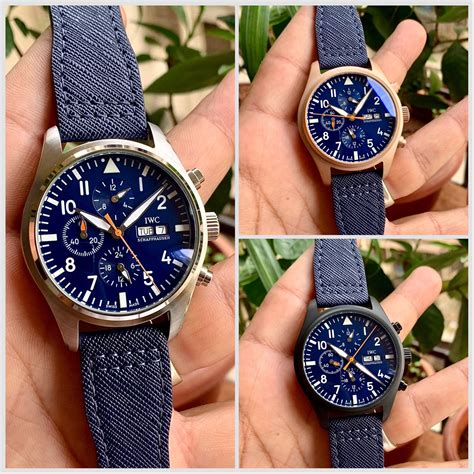 IWC Special Edition Blue Orange Pilot's Watch IW377729